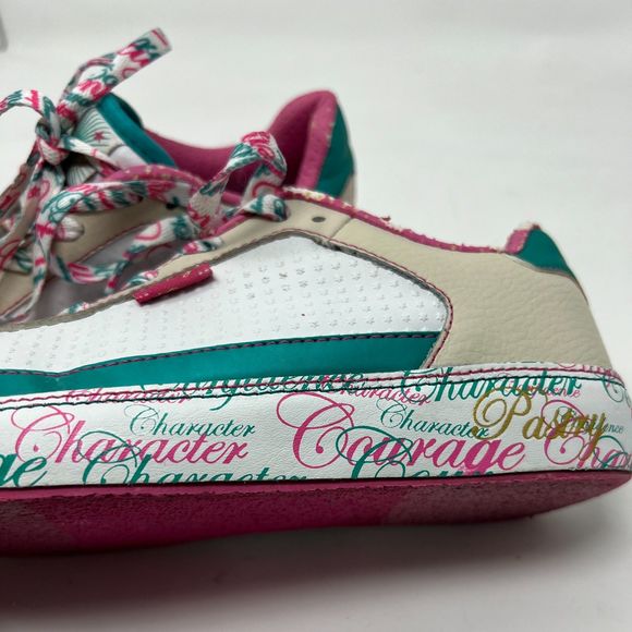 Pastry Thin Mint sneakers Youth 2 low top 2008 Honor Girl Scouts shoes - Picture 4 of 12